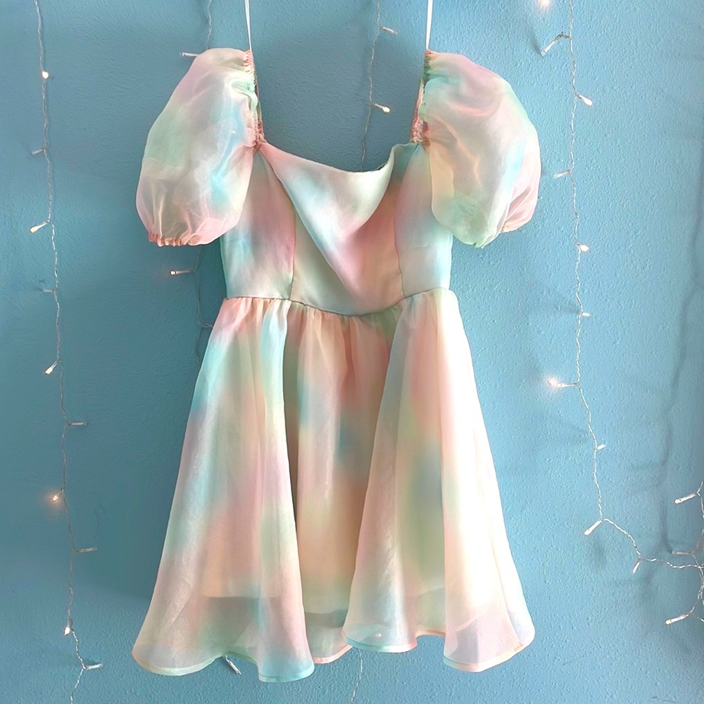 Mini Puff Dress